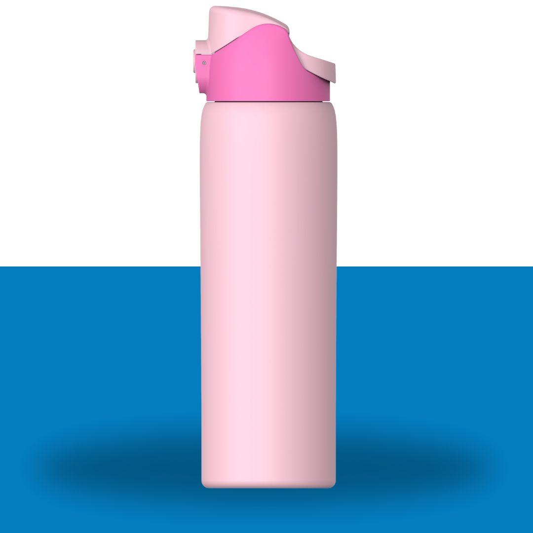 Nestqi Stainless Vaccum Water Bottle- Pink 28oz