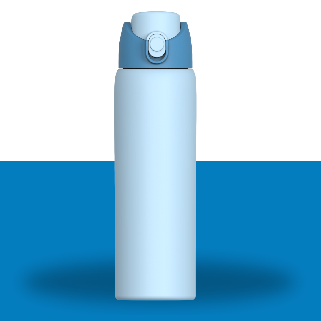 Nestqi Stainless Vaccum Water Bottle- Blue 28oz