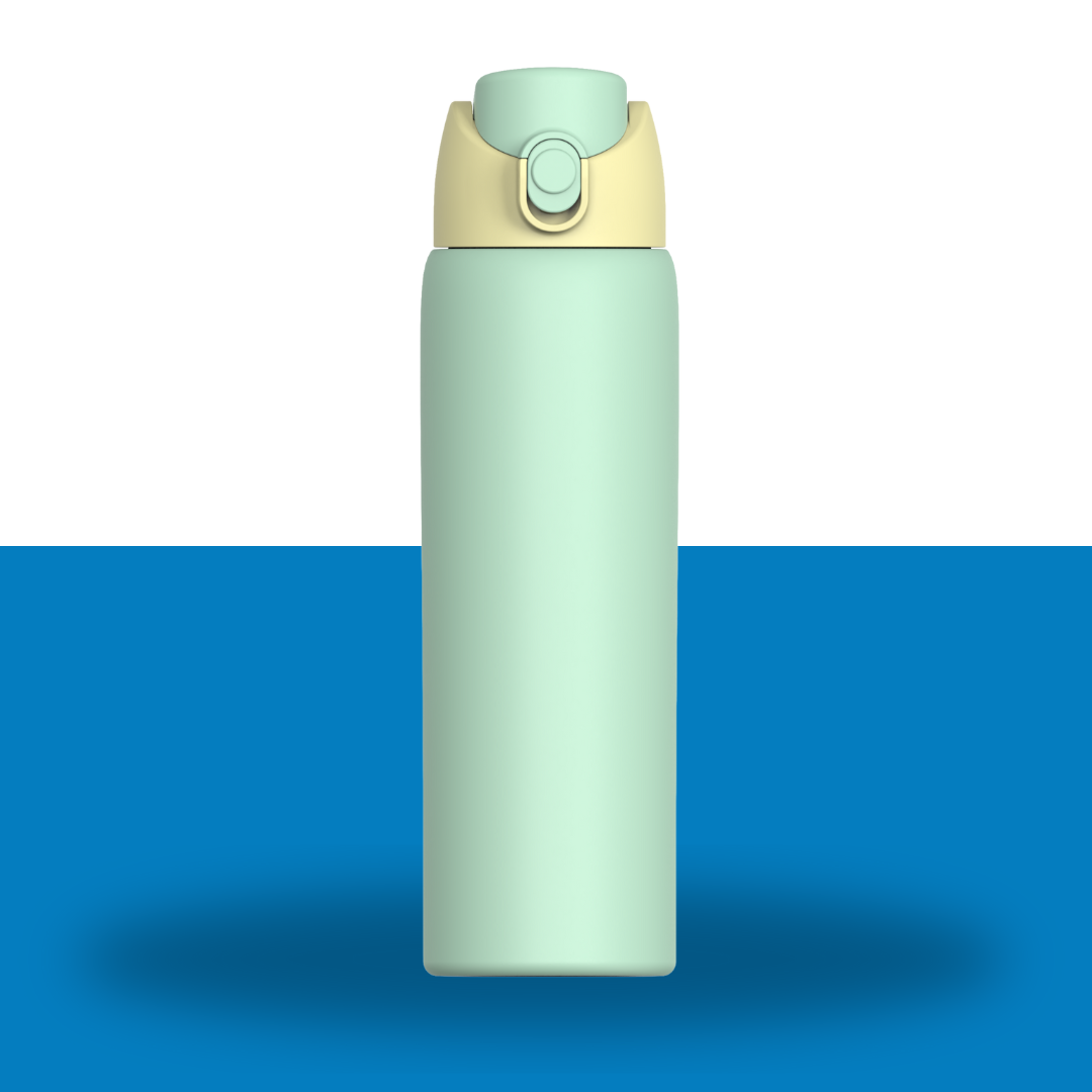 Nestqi Stainless Vaccum Water Bottle- Green 28oz