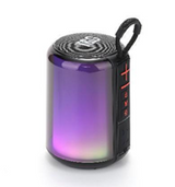 Portable Bluetooth Speaker with FM Radio, USB/TF/Aux-In, and 1200mAh Battery