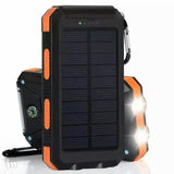 Solar Power Bank Outdoor Portable Compass Mobile