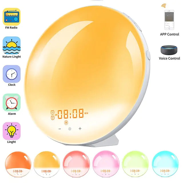 Digital Sunrise Alarm Clock